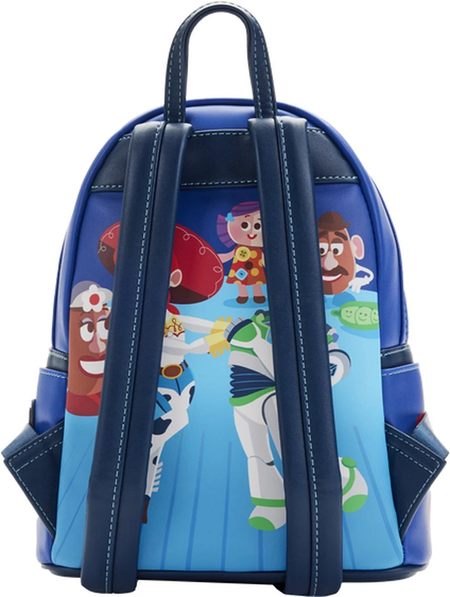 Disney Pixar Loungefly Backpack Toy Story Jessie & Buzz 3 Disney Pixar Loungefly Backpack Toy Story Jessie & Buzz - Afbeelding 3