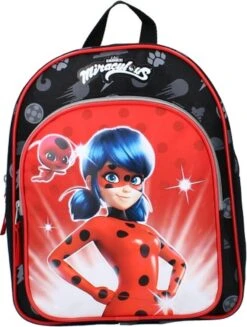 Miraculous Ladybug Love And Courage Rugzak - Zwart -Schoolbenodigdheden 907x1200 8