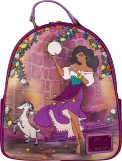 Disney Loungefly Backpack Hunchback Notre Dame Esmeralda