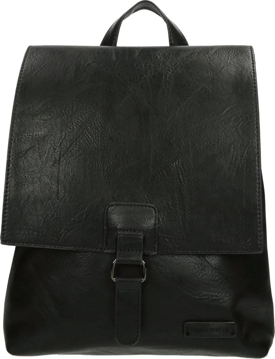 Enrico Benetti Caen Rugzak/ Schoudertas - Zwart 6 Enrico Benetti Caen Rugzak/ Schoudertas - Zwart - Afbeelding 6
