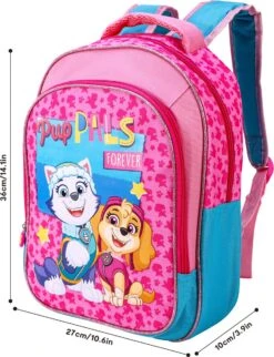 Paw Patrol SKYE & EVEREST Rugzak Rugtas School Tas 5-10 Jaar Roze -Schoolbenodigdheden 920x1200 8