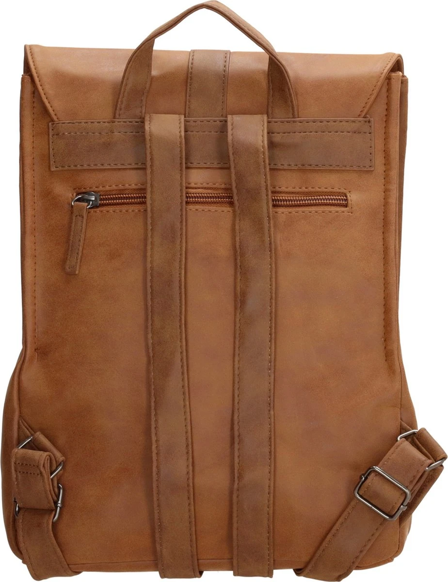 Beagles Brunete Rugzak - Cognac 3 Beagles Brunete Rugzak - Cognac - Afbeelding 3