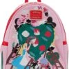 Disney By Loungefly Backpack Alice In Wonderland The Roses Red