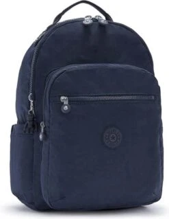 Kipling SEOUL Rugzak, 27 Liter, 15 Inch Laptopvak - Blue Bleu 2 -Schoolbenodigdheden 929x1200 7