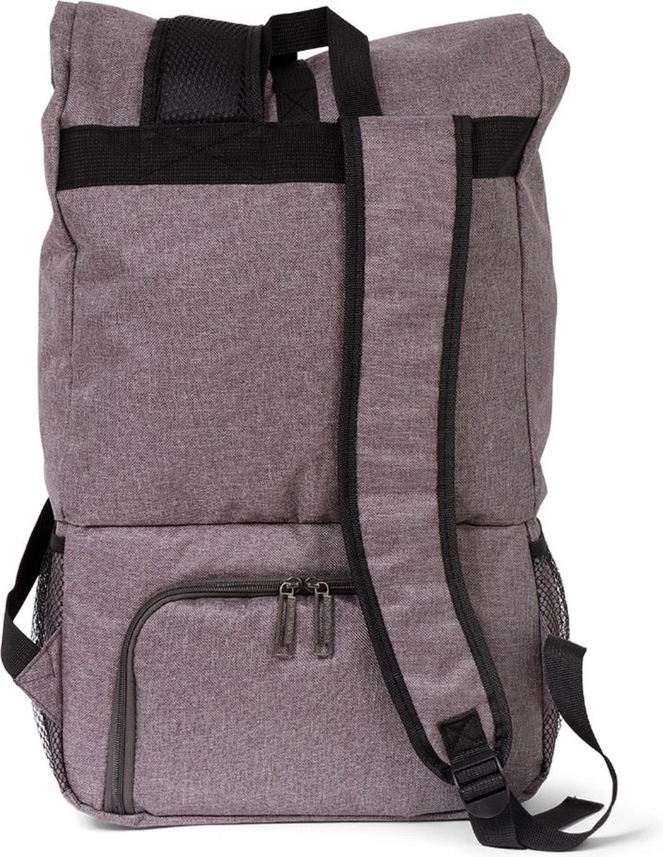 Norländer Network Rugtas Met Koelvak - Grijs 3 Norländer Network Rugtas Met Koelvak - Grijs - Afbeelding 3