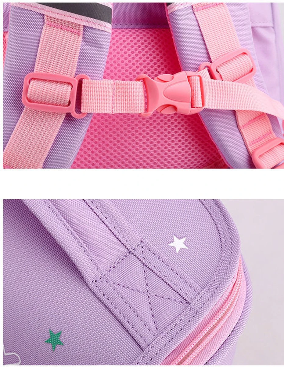 Kinder Rugzak - Rugtas Voor Meisjes - Kleuter - Peuter - Schooltas Basisschool - Eenhoorn Roze 2 Kinder Rugzak - Rugtas Voor Meisjes - Kleuter - Peuter - Schooltas Basisschool - Eenhoorn Roze - Afbeelding 2