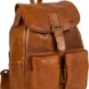 Justified Bags® Nynke Leren Classic Rugtas Cognac