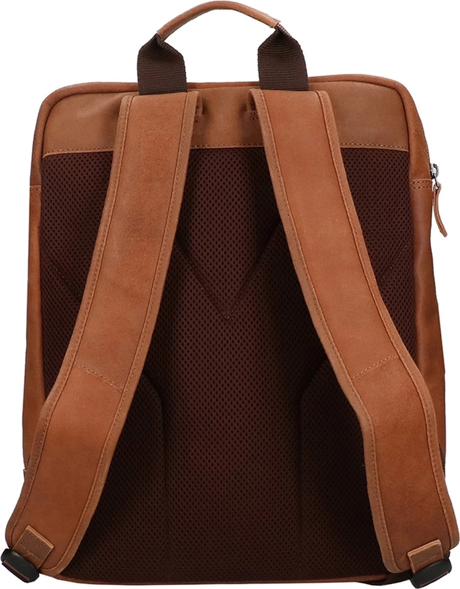 DSTRCT Limited Rugtas - 15,6 Inch Laptoptas - Cognac 2 DSTRCT Limited Rugtas - 15,6 Inch Laptoptas - Cognac - Afbeelding 2