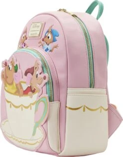 Disney Loungefly Backpack Gus Gus And Jaq In Teacup