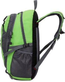 Faseras Outdoor Camping Rugzak - 17 Inch Laptopvak - Waterafstotend - Wandel Rugzak - Groen - 40L -Schoolbenodigdheden 942x1200