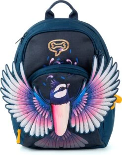 Stones And Bones Laurel 2.0 - Wings Meisjes Rugzak - Indigo