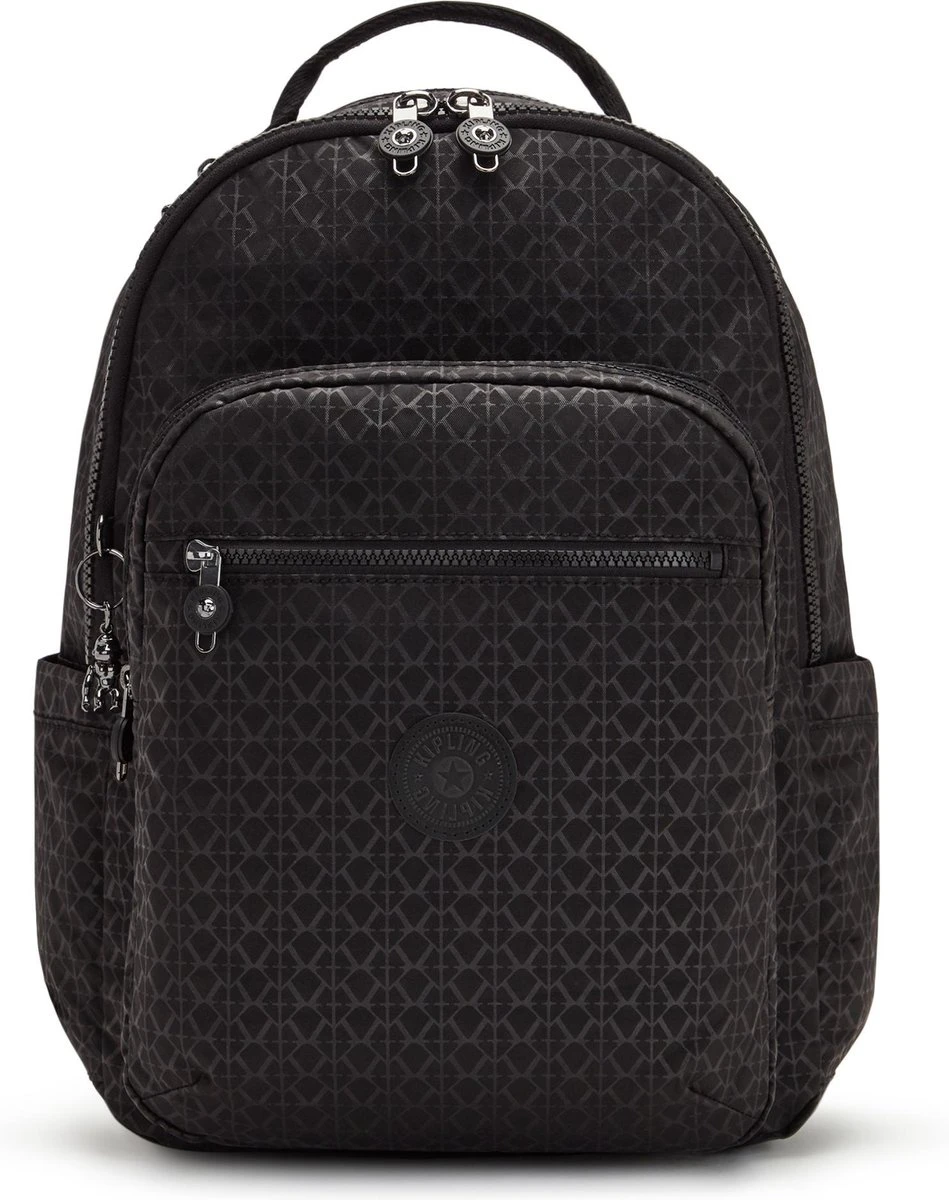 Kipling SEOUL Rugzak, 27 Liter, 15 Inch Laptopvak - Signature Emb 1 Kipling SEOUL Rugzak, 27 Liter, 15 Inch Laptopvak - Signature Emb