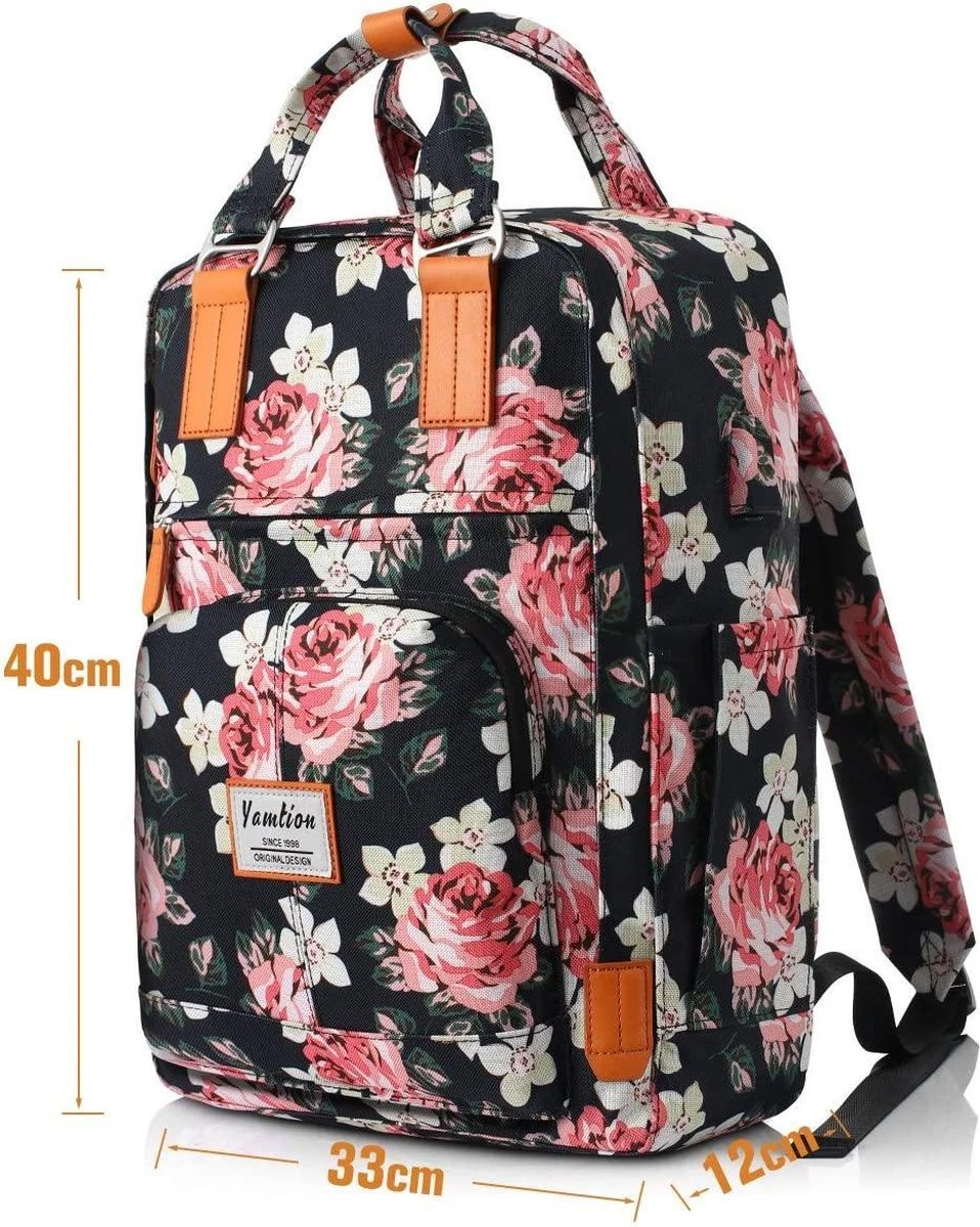 Rugzak Voor Dames, Schoolrugzak Voor Meisjes, Tieners, Dagrugzak Voor Dames, Met 15,6 Inch Laptopvak, Voor Universiteit En Werk 3 Rugzak Voor Dames, Schoolrugzak Voor Meisjes, Tieners, Dagrugzak Voor Dames, Met 15,6 Inch Laptopvak, Voor Universiteit En Werk - Afbeelding 3