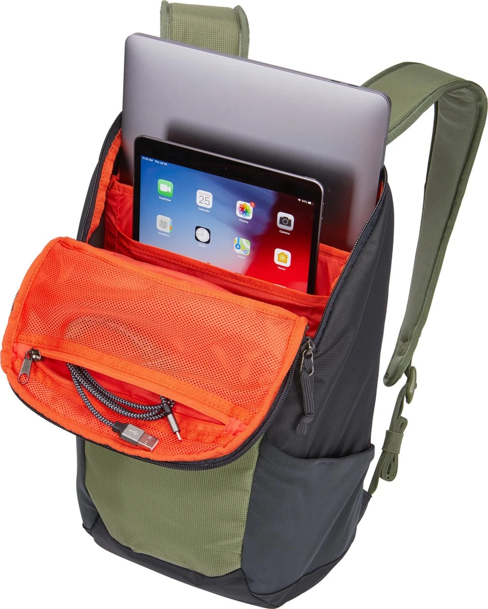 Thule EnRoute Backpack 14L - Laptop Rugzak 13 Inch - Olijfgroen 7 Thule EnRoute Backpack 14L - Laptop Rugzak 13 Inch - Olijfgroen - Afbeelding 7