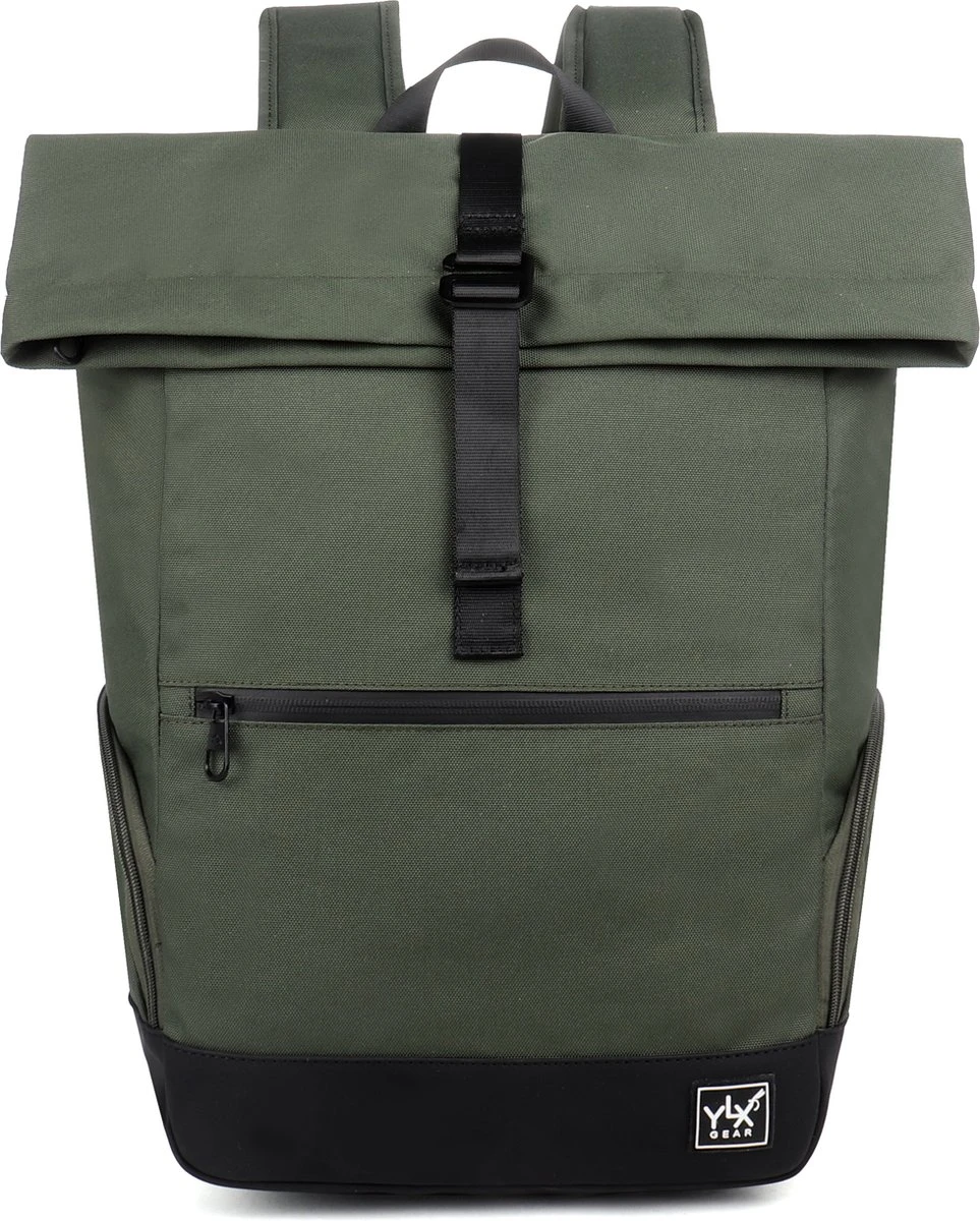 YLX Aven Backpack | Bronze Green | Groen. Recycled Rpet Materiaal. Gerecyclede Plastic Flessen. Eco Friendly. Duurzaam. 14" Laptop Hoes. Backpack - Reistas - Schooltas - Mannen - Vrouwen - Middelbare Scholieren - Studenten - Jongens - Meisjes 1 YLX Aven Backpack | Bronze Green | Groen. Recycled Rpet Materiaal. Gerecyclede Plastic Flessen. Eco Friendly. Duurzaam. 14" Laptop Hoes. Backpack - Reistas - Schooltas - Mannen - Vrouwen - Middelbare Scholieren - Studenten - Jongens - Meisjes
