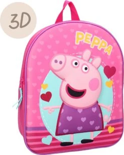 Nickelodeon Rugzak Peppa Pig 3d 9 Liter Polyester Roze -Schoolbenodigdheden 964x1200 6