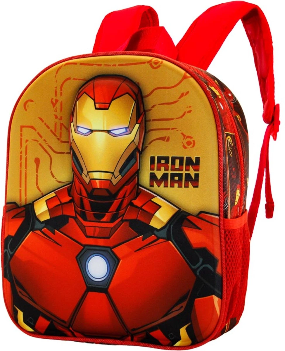 Marvel Avengers - Iron Man - 3D Rugzak 4 Marvel Avengers - Iron Man - 3D Rugzak - Afbeelding 4