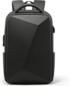 Brandie® - Rugzak - Voor Heren Reistas - Reistas - Schoudertas - Waterdichte Rugzakken - Schooltas - Anti Diefstal - USB Opladen - Heren Zakelijke Reistas Rugzak - 5013 Grootte 12*32*45 Cm - Zwart Upgraden - Gewicht 1.3 Kg