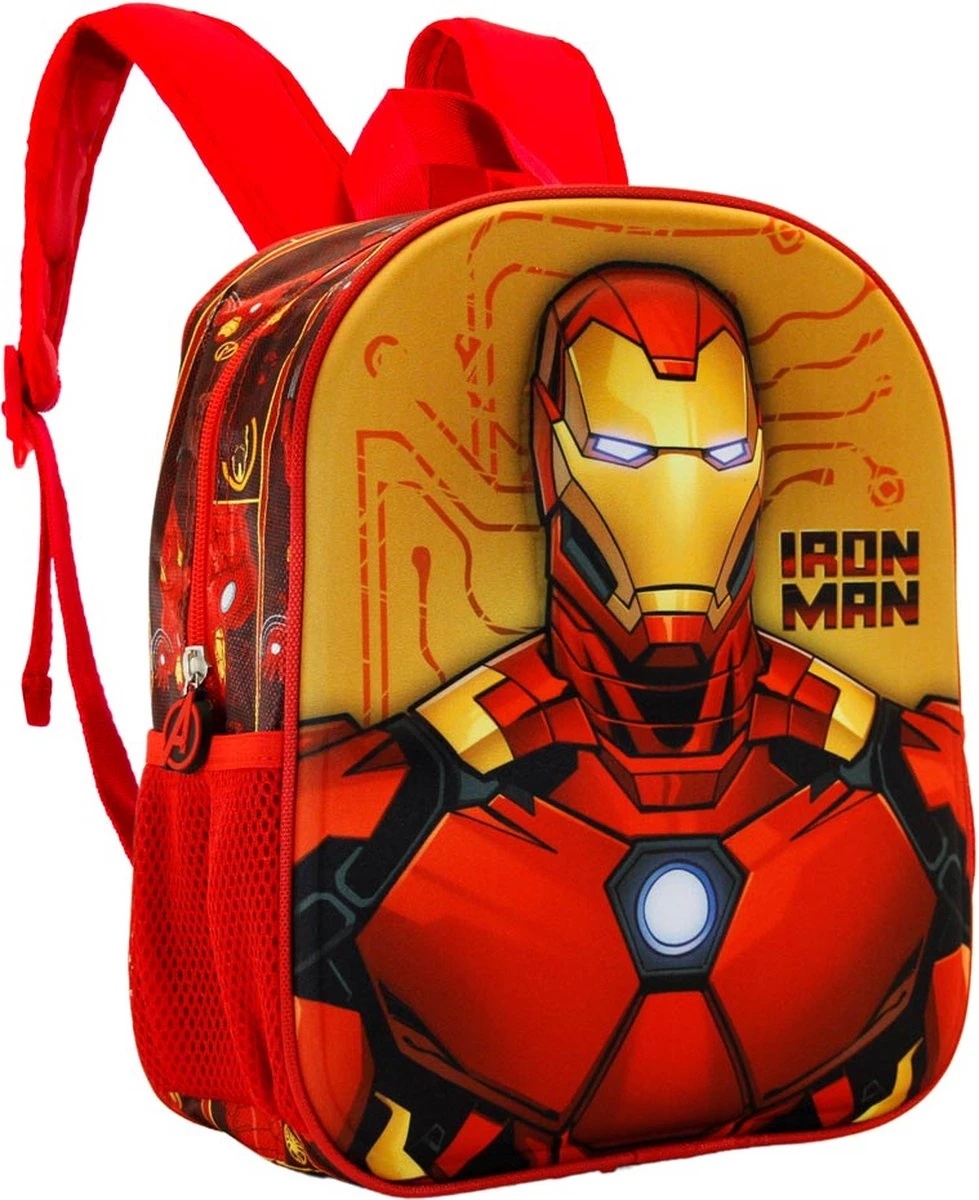 Marvel Avengers - Iron Man - 3D Rugzak 1 Marvel Avengers - Iron Man - 3D Rugzak