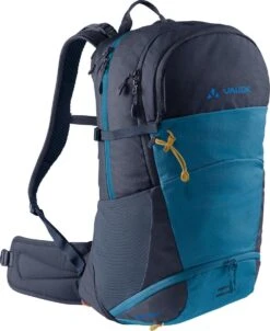VAUDE Wizard 30+4 Rugzak - Kingfisher - 1,320 Kg - 30+4 L - ErgoShape-schouderbanden Voor Optimale Bewegingsvrijheid - Gepolsterde Heupband Met Vakje