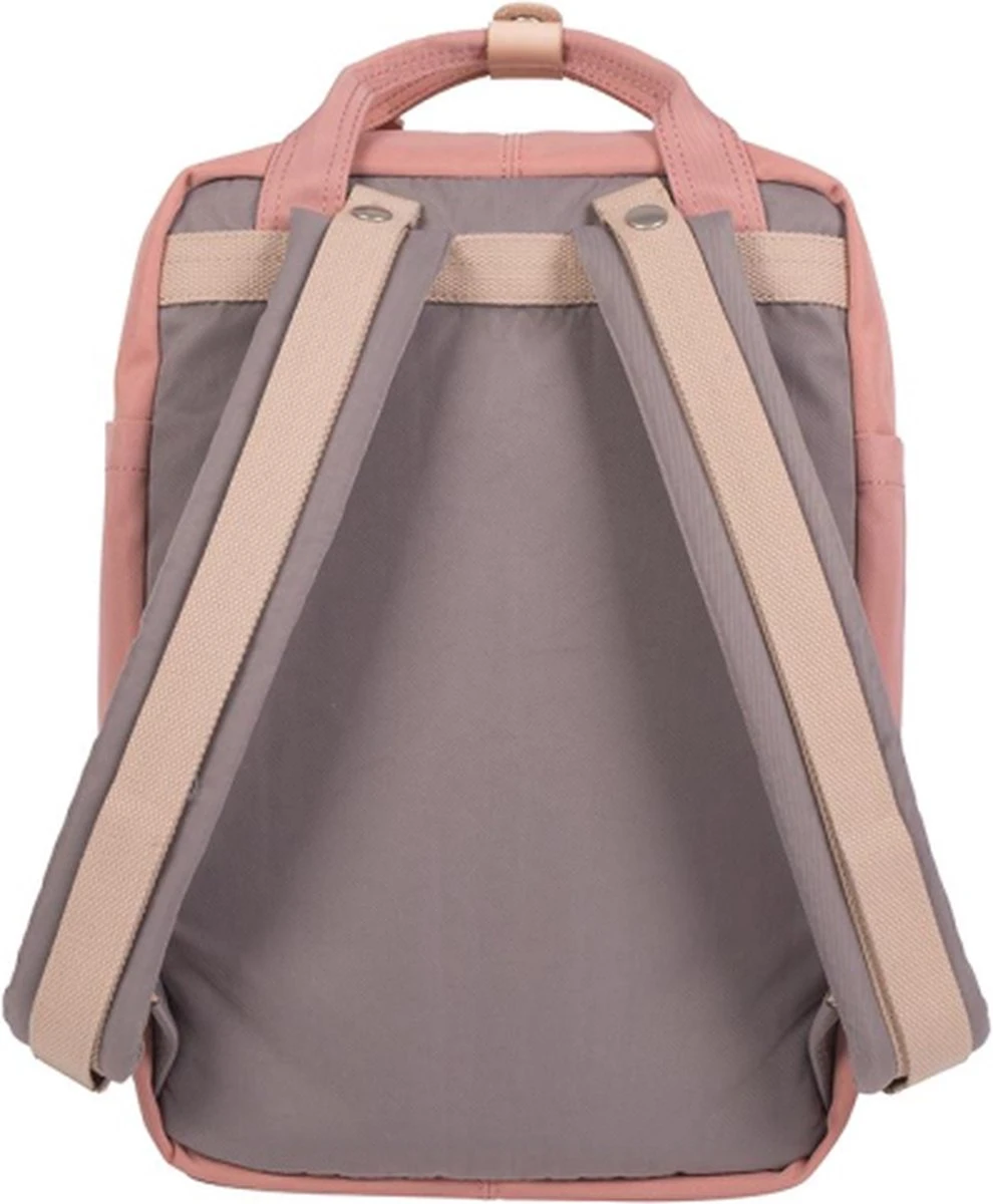 Doughnut Rugtas / Rugzak / Laptoptas / Schooltas - Macaroon - 14 Inch - 16 Liter - Paars 4 Doughnut Rugtas / Rugzak / Laptoptas / Schooltas - Macaroon - 14 Inch - 16 Liter - Paars - Afbeelding 4