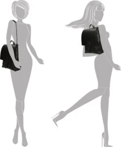 Enrico Benetti Caen Rugzak/ Schoudertas - Zwart 10 Enrico Benetti Caen Rugzak/ Schoudertas - Zwart -Schoolbenodigdheden 992x1200 4