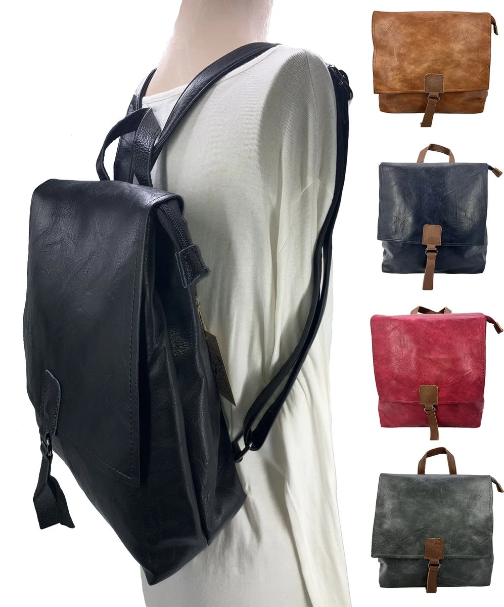 'The Square Bag' Zwart 6 'The Square Bag' Zwart - Afbeelding 6