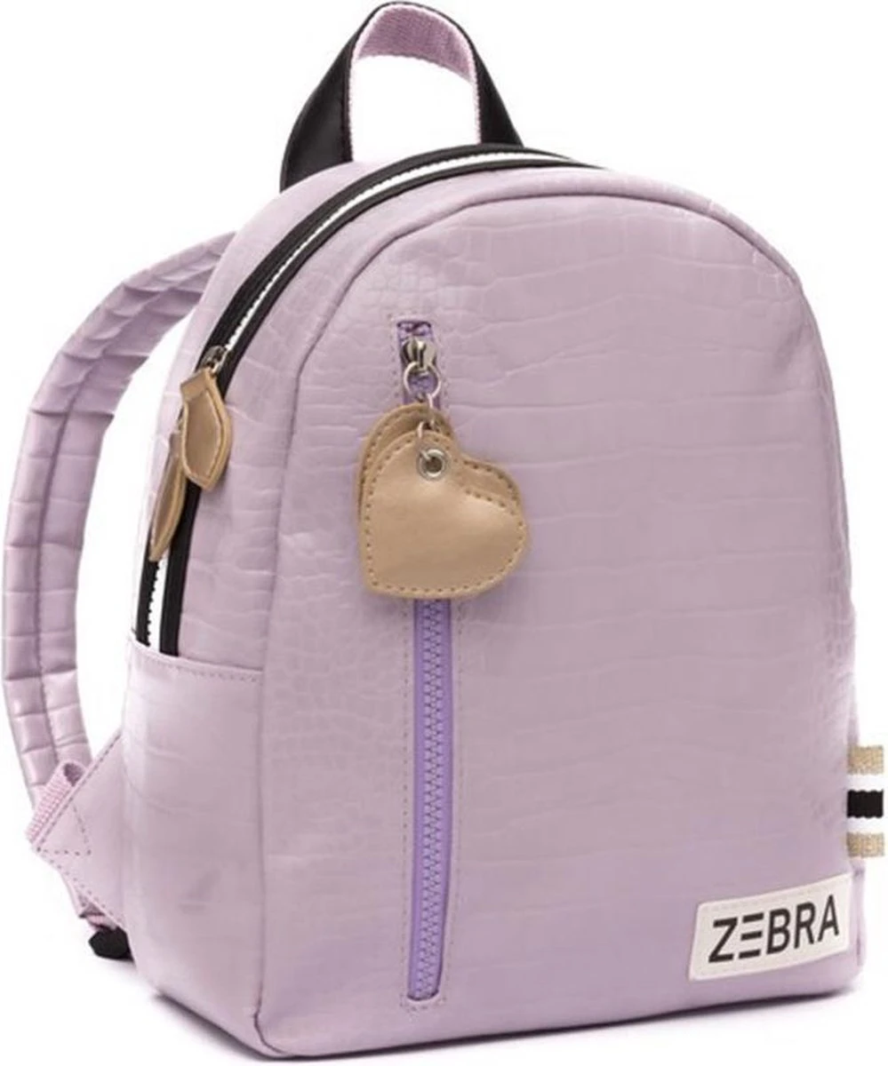 Zebra Trends Kinder Rugzak S Croco Purple 5 Zebra Trends Kinder Rugzak S Croco Purple - Afbeelding 5